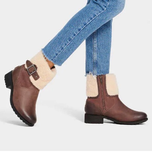 UGG | Shoes | Ugg Elings Booties Dark 